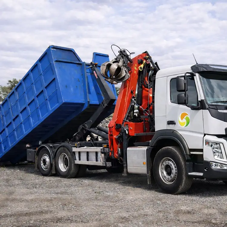 camion de chatarrero zaragoza